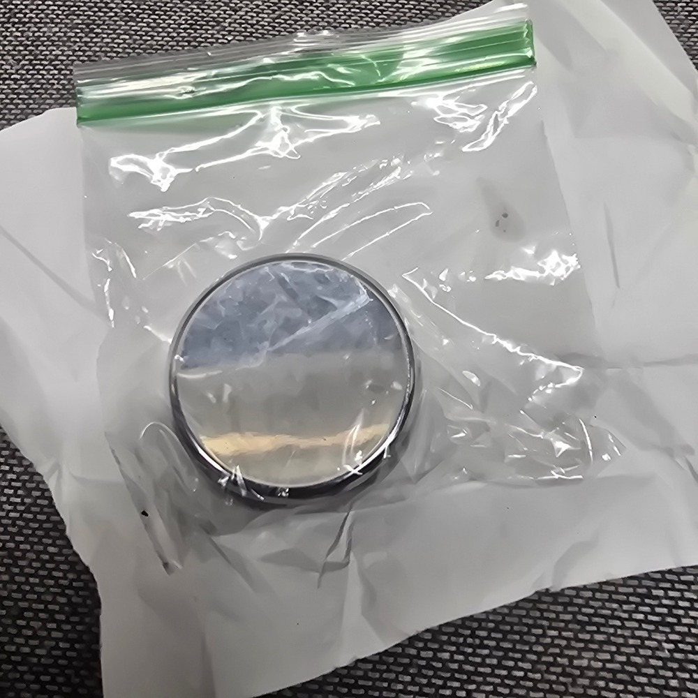 GE Dryer Main Knob 290D2961P001 Replacement Part Chrome Silver New ABS Dial